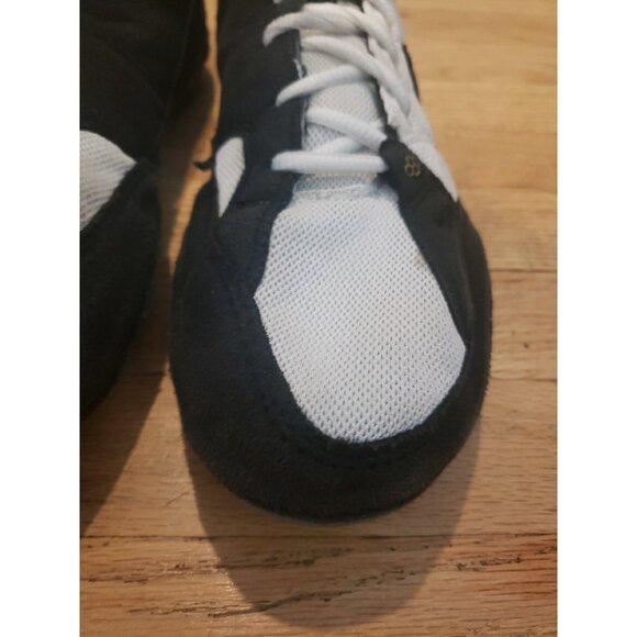 Rudis Jordan Burroughs Wrestling Shoes Mens Size 10.5 Black White - Picture 5 of 13